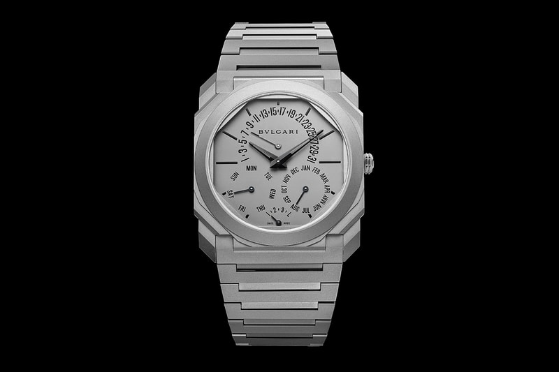 Bulgari Breaks Another World Record for Ultra Thin Watchmaking With its Octo Finissimo Perpetual Calendar