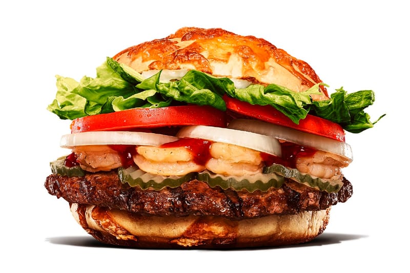 Burger King Japan Stacks Up New "Shrimp Spicy Ugly Beef Burger"