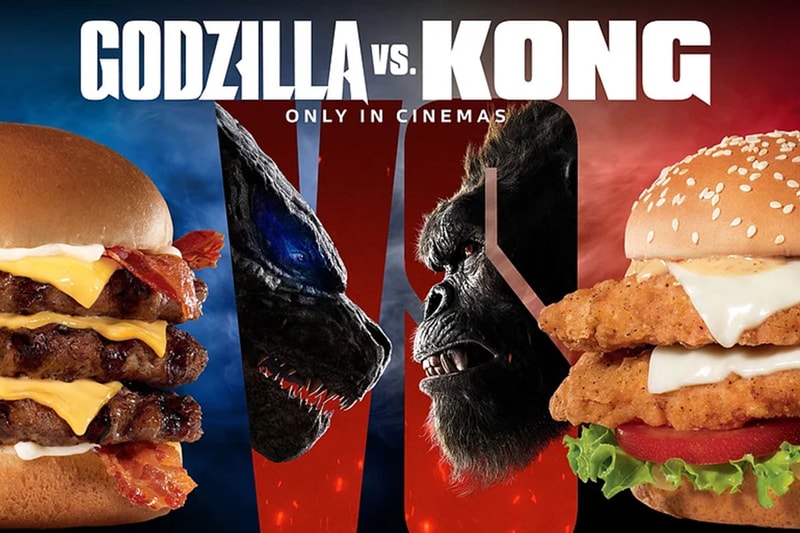 Carl's Jr. and Hardee's Introduce Godzilla and King Kong Themed Burgers Worldwide