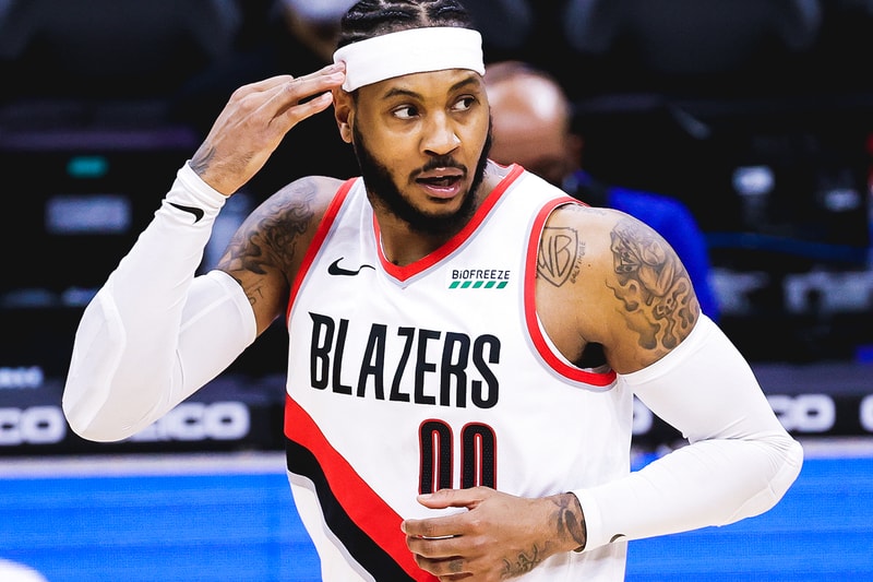 Carmelo Anthony Portland Trail Blazers jerseys are already available for  sale online 