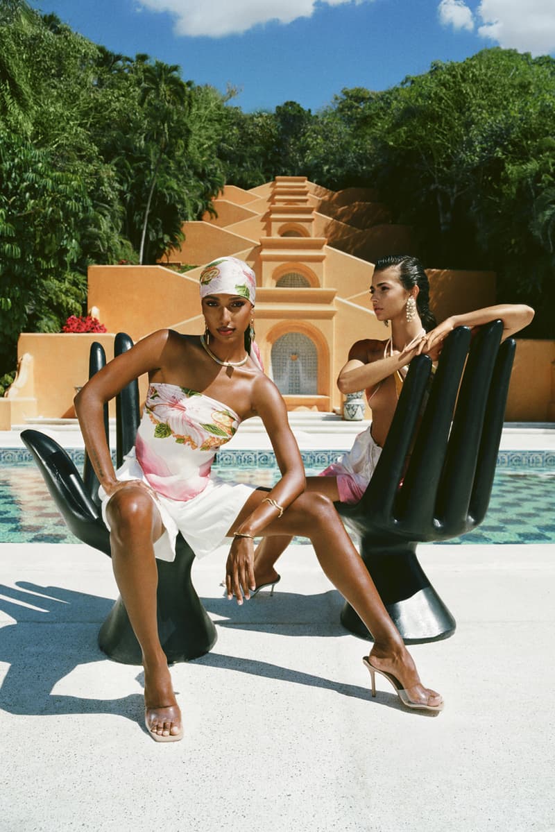 Casablanca Drops Custom Patterned Surfboards spring summer 2021 ss21 collection After The Rain Comes The Rainbow