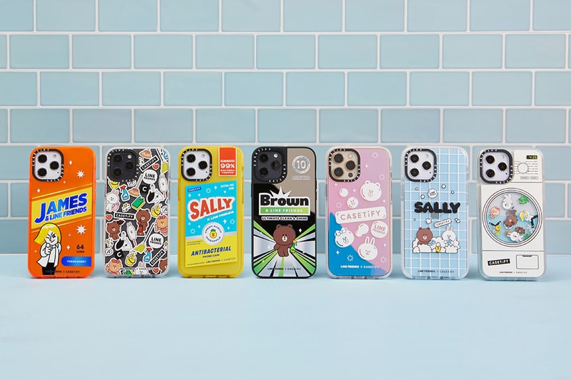 CASETiFY x LINE FRIENDS Tech Collaboration Info iPhone 