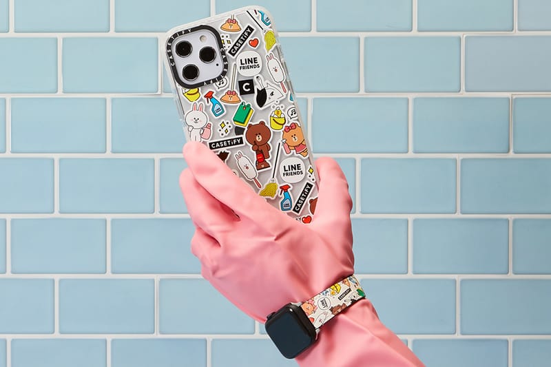 CASETiFY and LINE FRIENDS Deliver Squeaky Clean Tech Collab