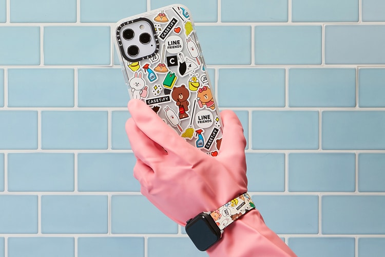 CASETiFY and LINE FRIENDS Deliver Squeaky Clean Tech Collab