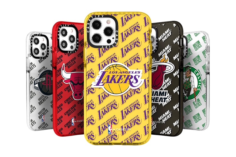 CASETiFY x NBA Accessories Collaboration Info basketball release information 