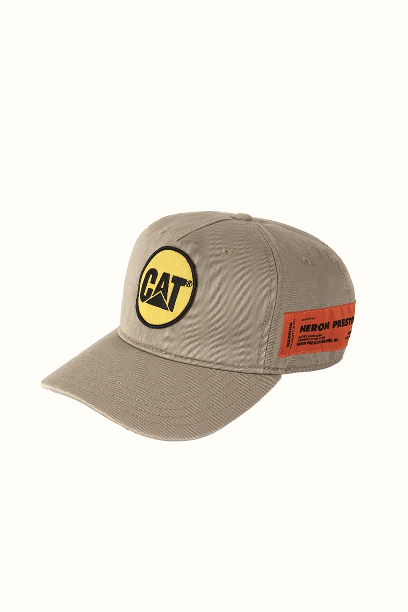CAT x Heron Preston Spring/Summer 2021 Collaboration collection ss21 caterpillar menswear clothing jacket tee shirt pants hat brand