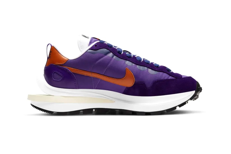 sacai Nike Vaporwaffle Dark Iris Official Look Release Info DD1875-500 Price Date Buy Chitose Abe sesame