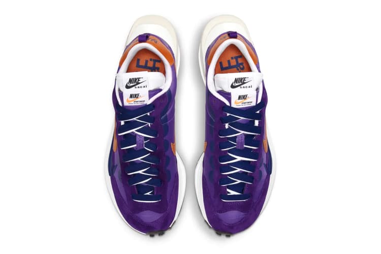 Sacai x Nike Vaporwaffle "Dark Iris"