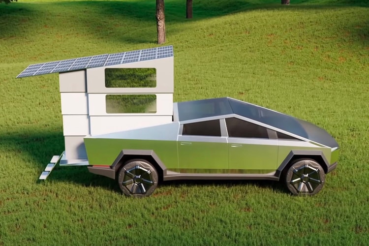 Cyberlandr Transforms Tesla's Cybertruck Into an Elevated Camper