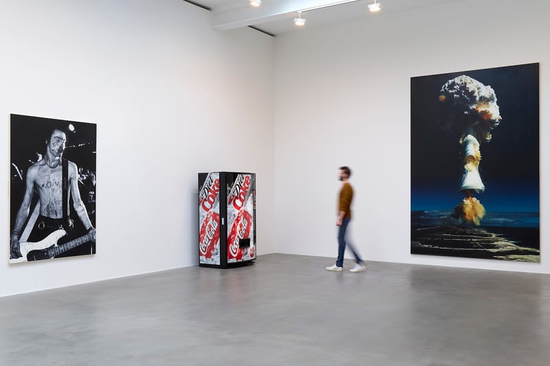 Damien Hirst Replicates Photographs And Readymades in "Fact Paintings and Fact Sculptures" Exhibition