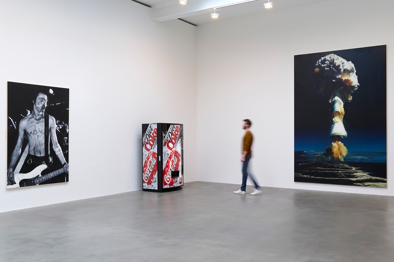damien hirst fact paintings and fact sculptures exhibition gagosian london