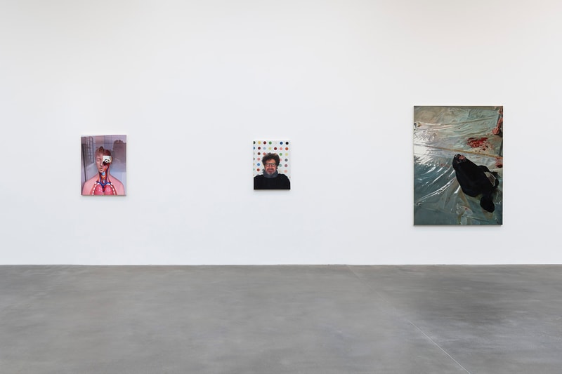damien hirst fact paintings and fact sculptures exhibition gagosian london