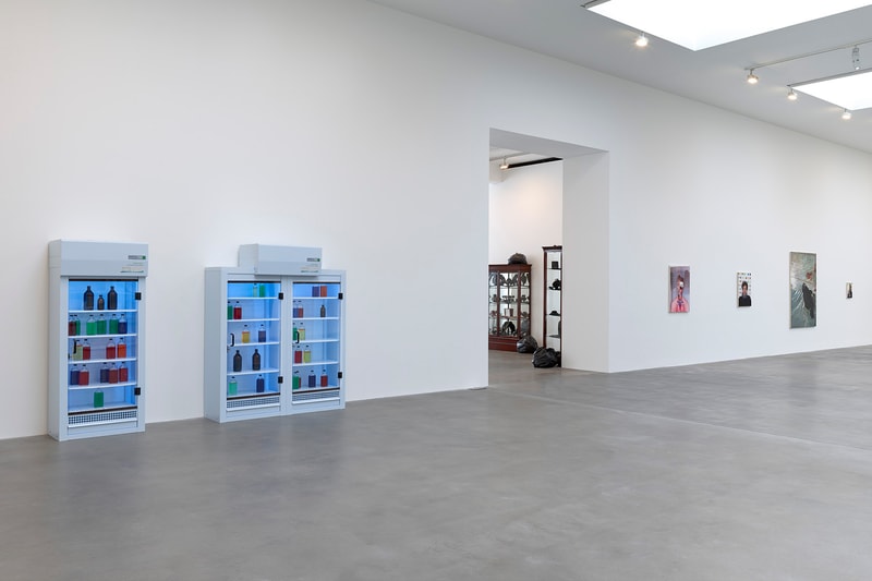 damien hirst fact paintings and fact sculptures exhibition gagosian london