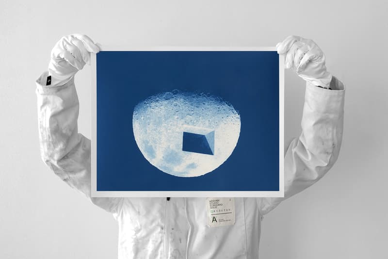 daniel arsham lunar print editions archive artwork