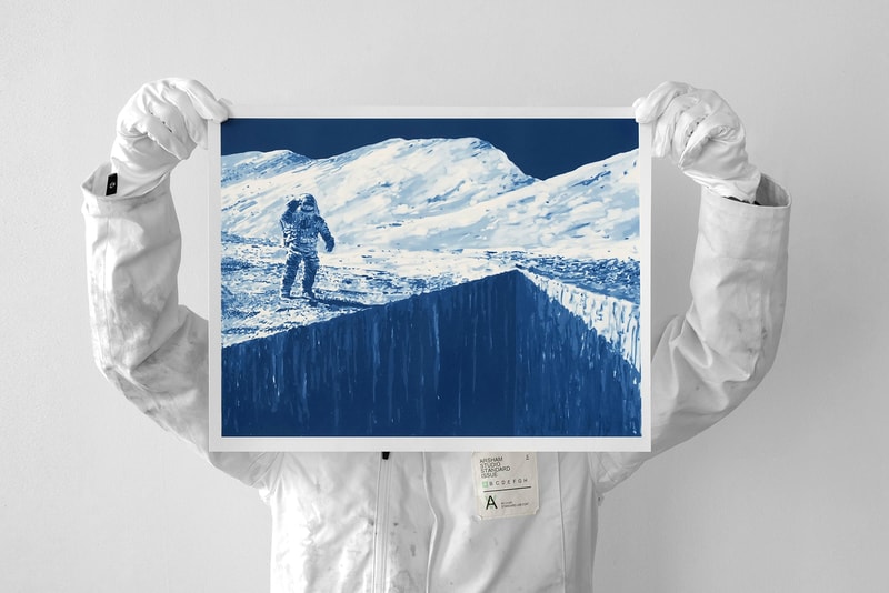 daniel arsham lunar print editions archive artwork