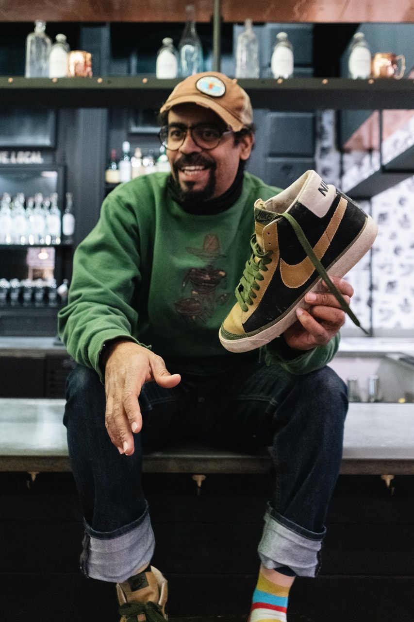 sole mates dave ortiz nike blazer suede futura boba fett interview conversation official release date info photos price store list buying guide