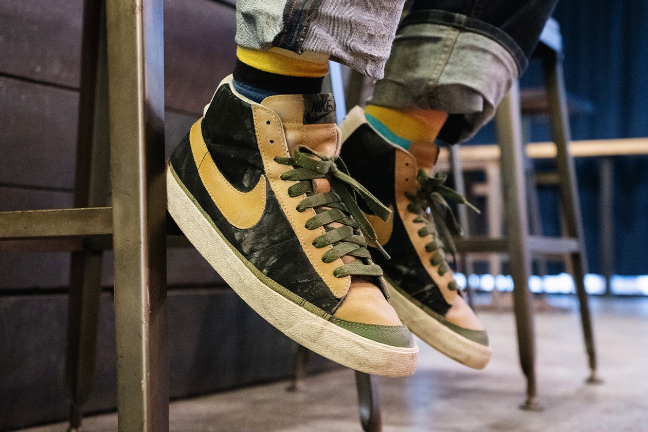 sole mates dave ortiz nike blazer suede futura boba fett interview conversation official release date info photos price store list buying guide