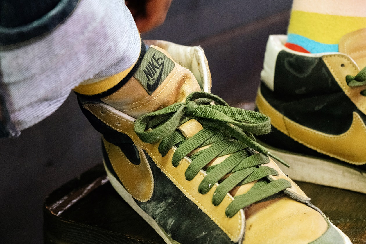 sole mates dave ortiz nike blazer suede futura boba fett interview conversation official release date info photos price store list buying guide