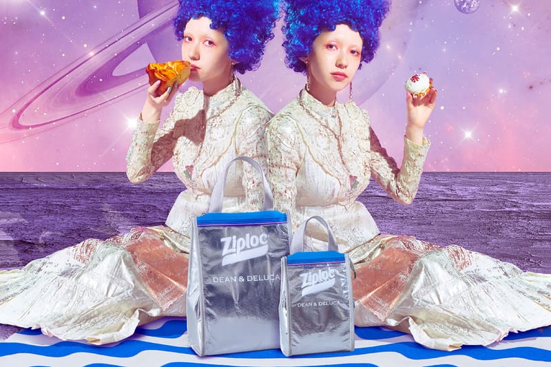 BEAMS COUTURE Upcycles and Updates Ziploc Bags for Dean & Deluca