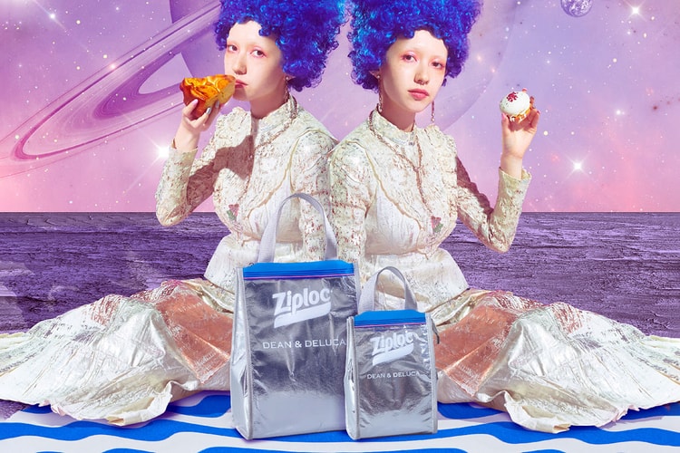 BEAMS COUTURE Upcycles and Updates Ziploc Bags for Dean & Deluca