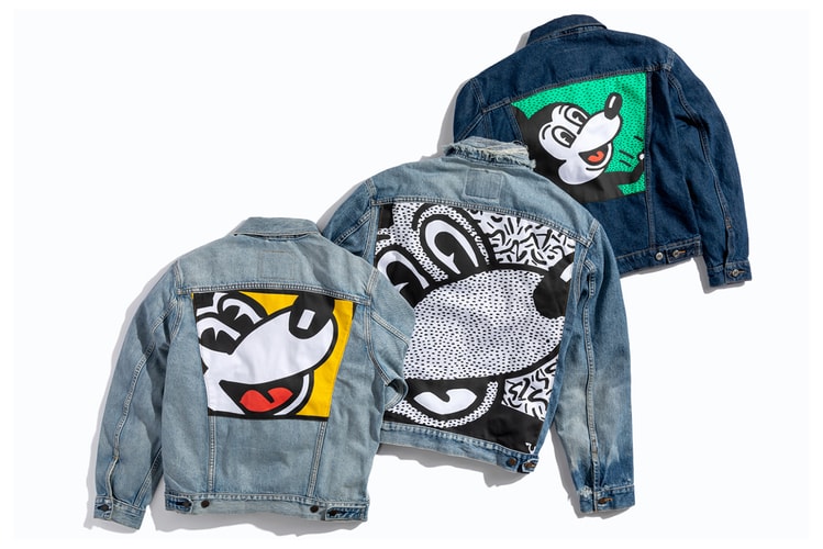 Levi's Latest Customizable Apparel Remixes Keith Haring's Mickey Mouse