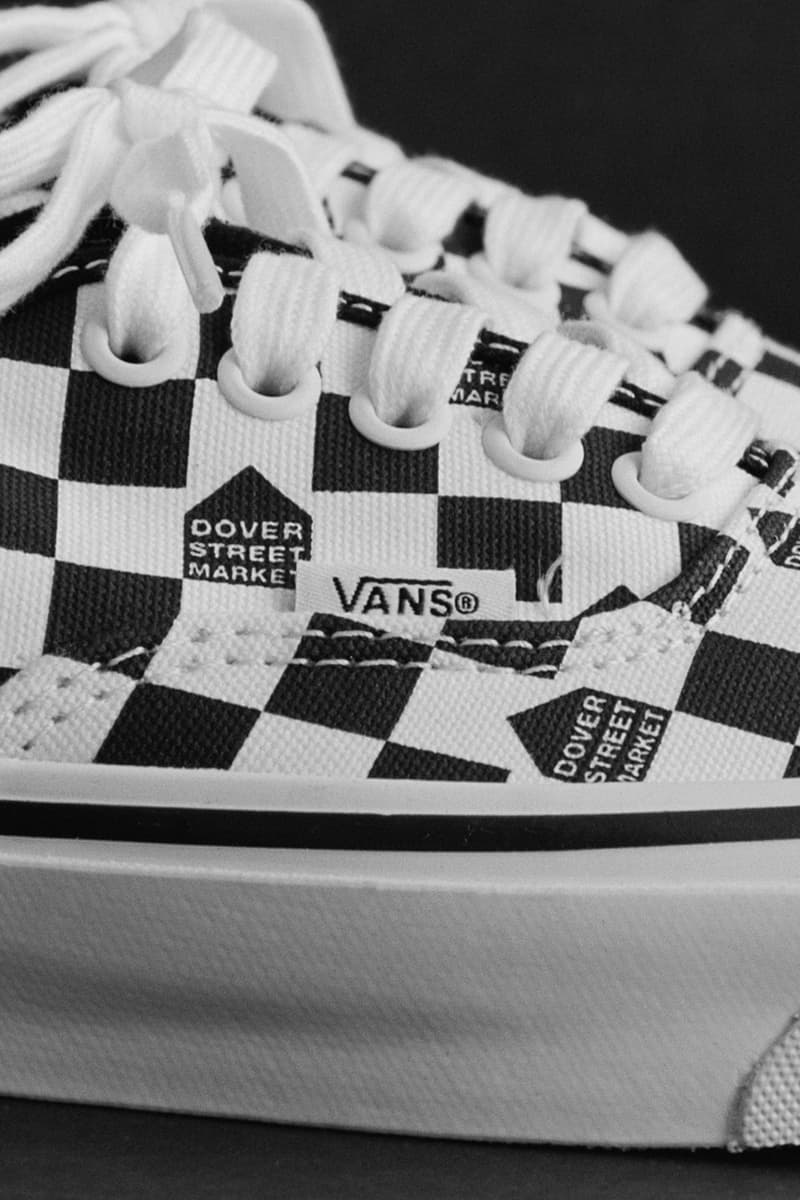 Dover Street Market London x Vans UA OG Classic Slip On LX Authentic DSM Old Skool Checkerboard Release Information Closer First Look Collaboration April 12 Stores Reopening Shopping UK Lockdown Restriction Rules How to Buy Footwear Sneakers