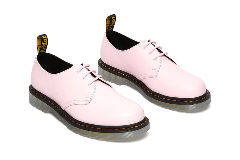 dr martens 1461 60th anniversary iced elastic leo zip peppermint green release info store list buying guide photos price 