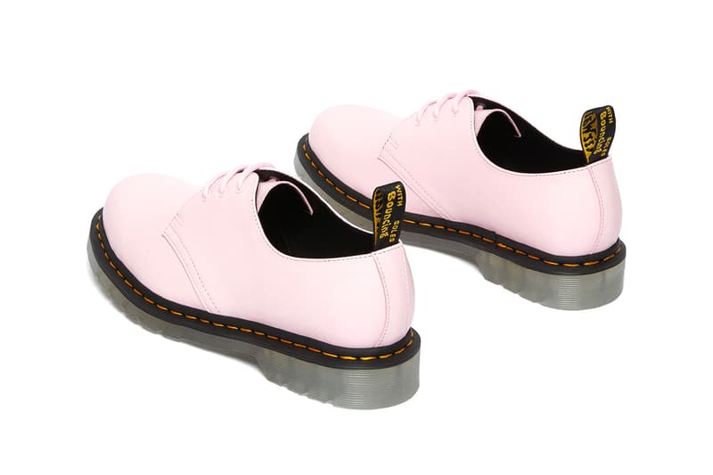 dr martens 1461 60th anniversary iced elastic leo zip peppermint green release info store list buying guide photos price 