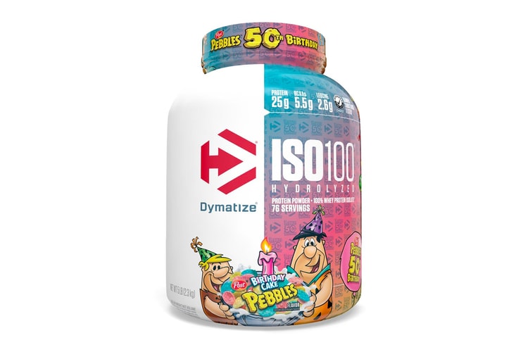 Get Ready for 50th-Anniversary Birthday Cake Pebbles Cereal Dymatize Protein Powder