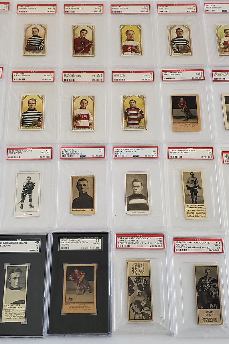 eBay 450 PSA Graded Vintage Baseball Card Collection Auction babe ruth 1911 Cy Young 1948 Ted Williams 1909 E90 Christy Mathewson 1949 Duke Snider Rookie 