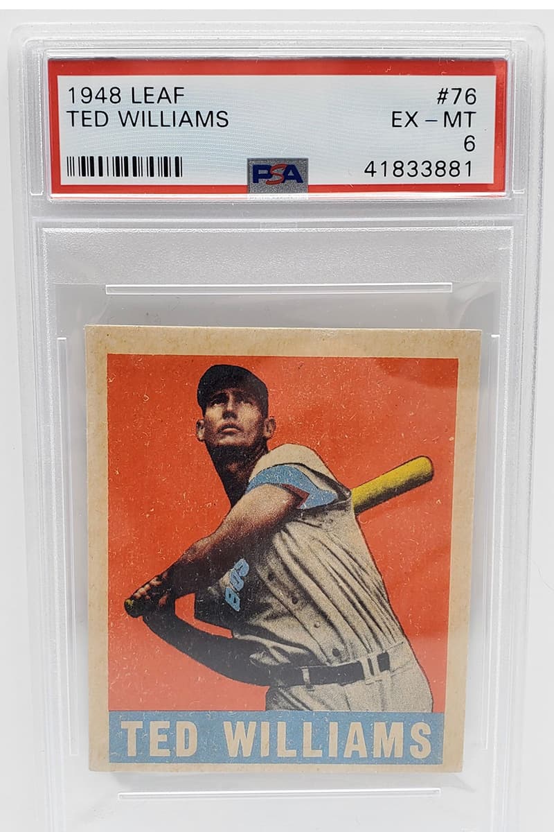 ebay 450 psa graded vintage baseball card collection auction hypebeast ebay 450 psa graded