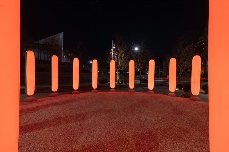 Ekene Ijeoma brooklyn pavilion inflatable lights breathe cultural district new york