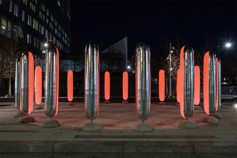 Ekene Ijeoma brooklyn pavilion inflatable lights breathe cultural district new york 