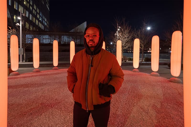 Ekene Ijeoma brooklyn pavilion inflatable lights breathe cultural district new york 