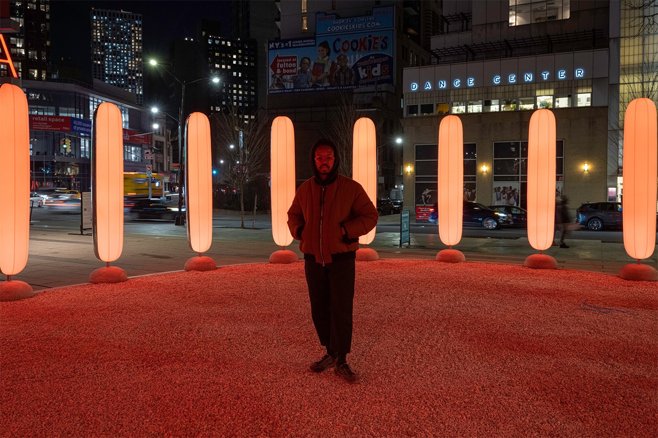 Ekene Ijeoma brooklyn pavilion inflatable lights breathe cultural district new york 