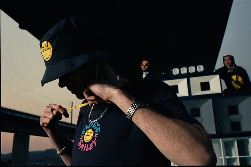 ellesse and Smiley Taps Wavey Garms For Rave-Inspired Collection