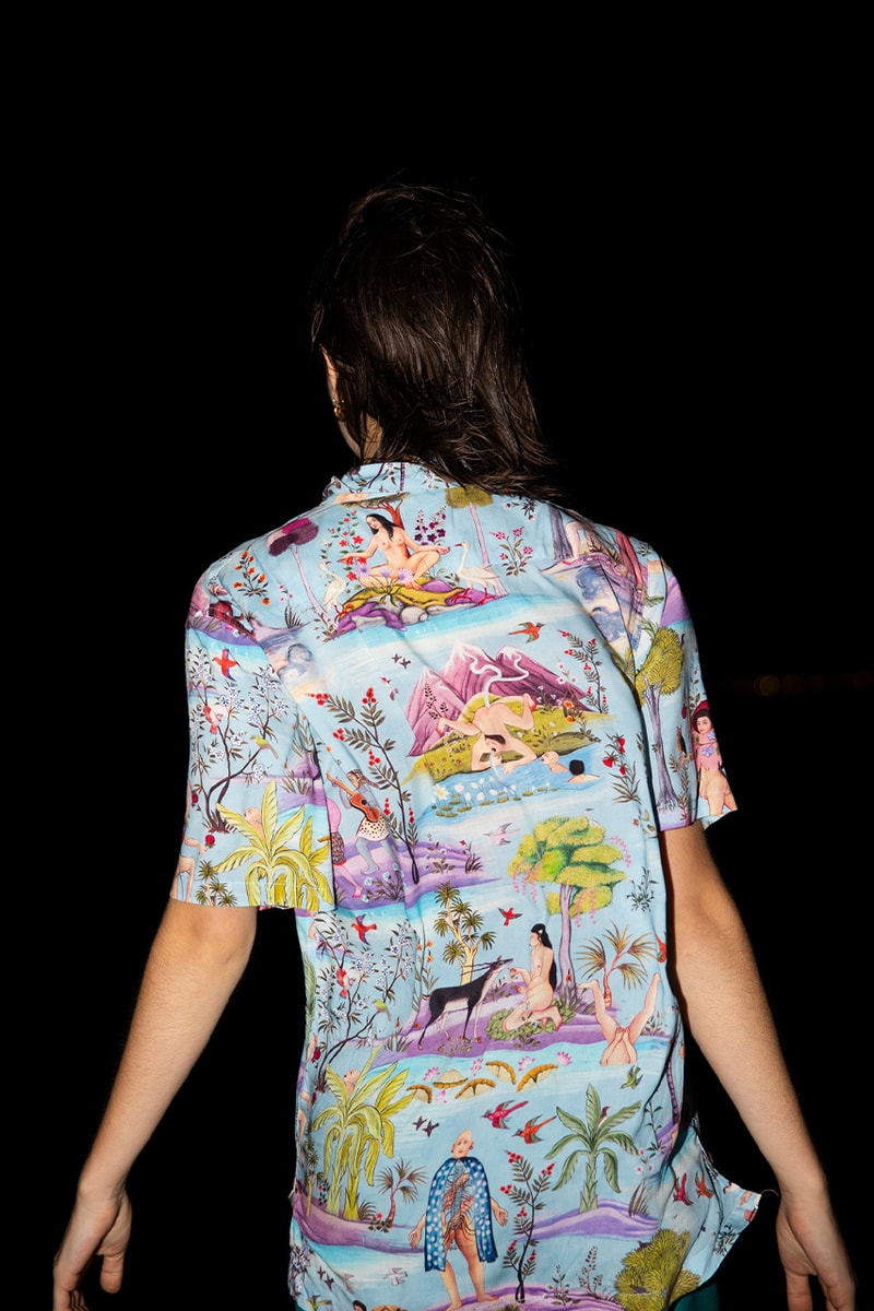 Endless Joy Spring/Summer 2021 Lookbook Release artwork art fashion silk shirts premium