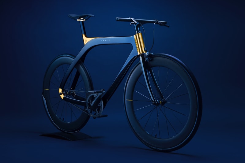 extans design studio blue carbon fiber bicycle 24 karat gold trim official release date info photos price store list buying guide 