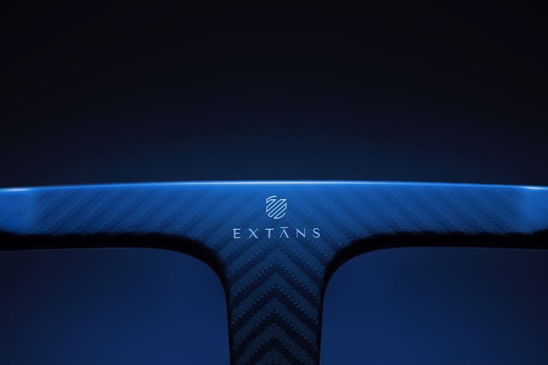 Extans Blue Carbon Fiber Akhal Sheen Bicycle | HYPEBEAST