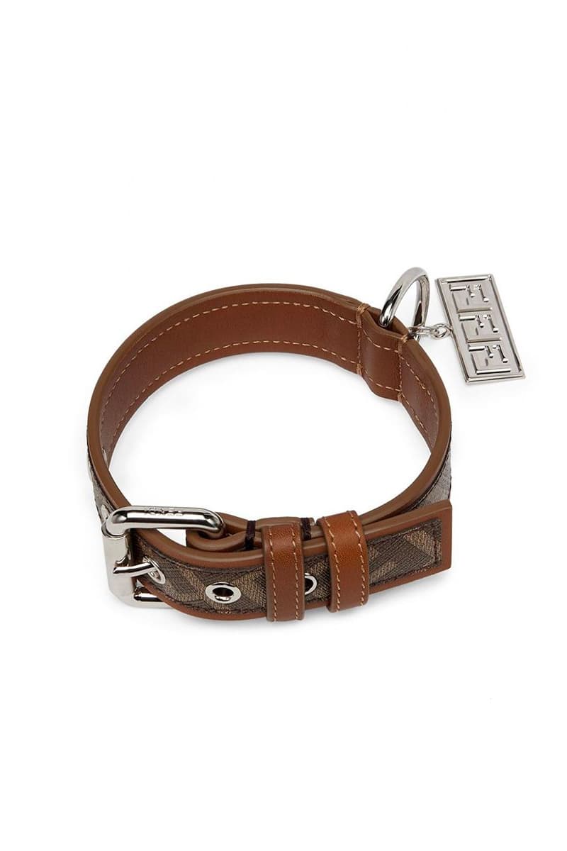 Fendi Launches Pets Accessories Collection Rome italy luxury fashion fendi pet travel line FF logo dog cat silvia venturini fendi kim jones