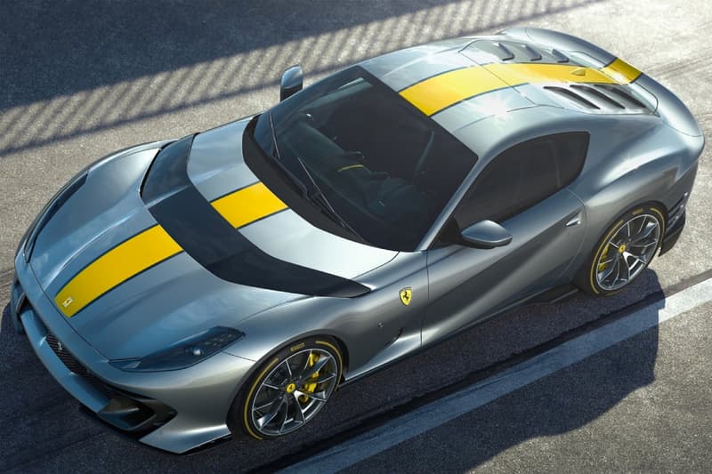 ferrari 812 superfast 818 horsepower 9500 rpm revolutions v12 engine limited edition road car supercar hypercar