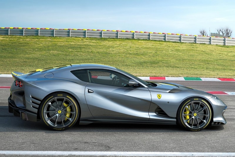 ferrari 812 superfast 818 horsepower 9500 rpm revolutions v12 engine limited edition road car supercar hypercar