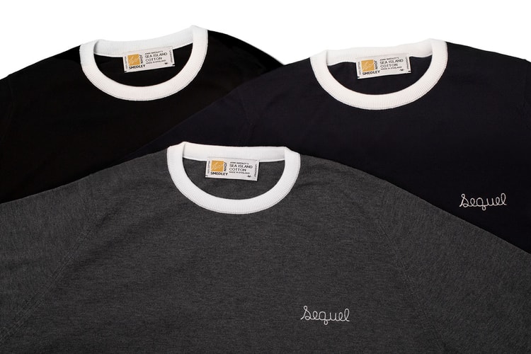 fragment design Rejoins Sequel and John Smedley for Elegant Crew Neck Sweaters