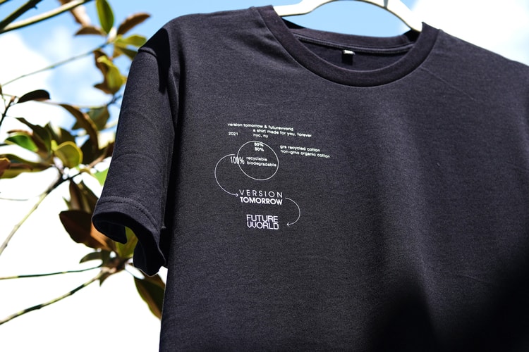 FUTUREVVORLD Teams with Version Tomorrow For Sustainable Graphic T-Shirts