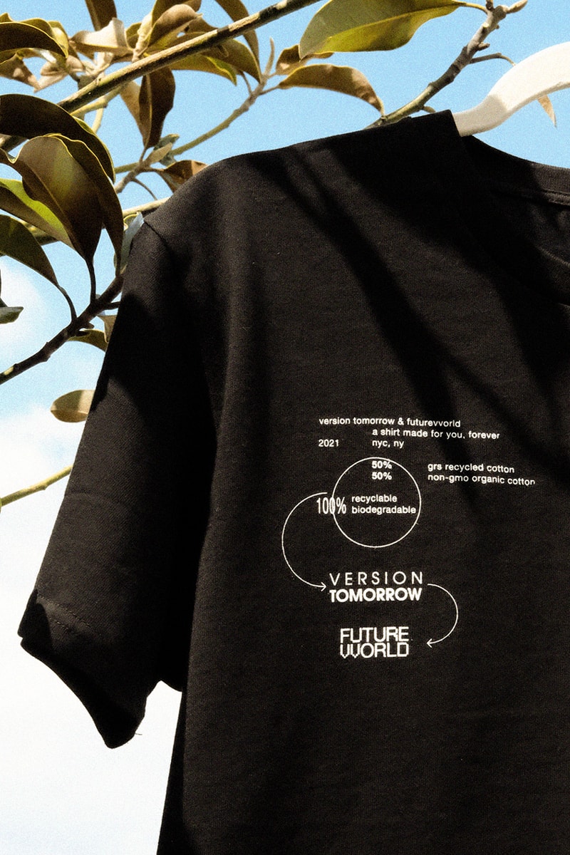 FUTUREVVORLD version tomorrow public school nyc graphic t shirts sustainable official release date info photos price store list buying guide