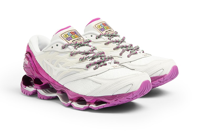GCDS Brings Signature Fuchsia Shades to the Mizuno Wave Prophecy 8
