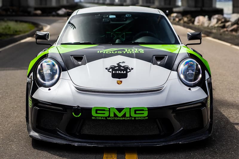 global motorsports group 1016 industries harrison woodruff porsche 911 gt3 rs rally custom build carbon fiber 580 horsepower