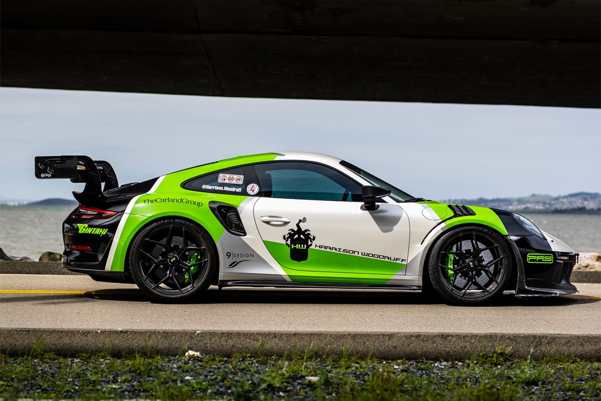 global motorsports group 1016 industries harrison woodruff porsche 911 gt3 rs rally custom build carbon fiber 580 horsepower