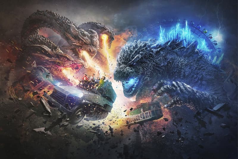 World's First Godzilla-Themed Ride Set to Debut at Seibuen Amusement Park in Japan Rollercoaster Godzilla the Ride: Great Kaiju Decisive Dominance Battle Tokyo Japan