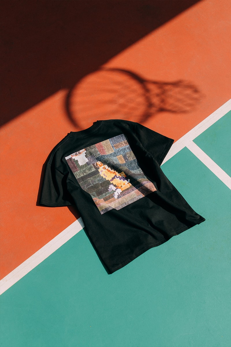 GROCERY Drops "TEE-008" Featuring Adam Lister's 'KB 2.0' Artwork basketball NBA Lakers art Hong Kong sports shirts tees black mamba